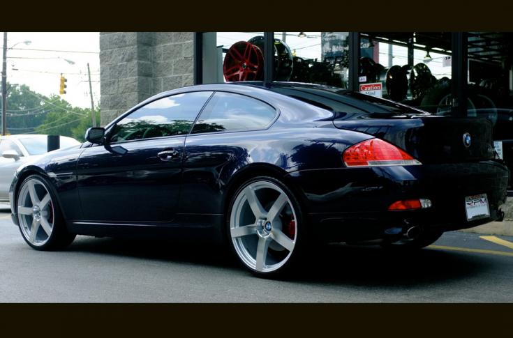 BMW 6 SERIES PANORAMA RF SILVER MACHINED FACE